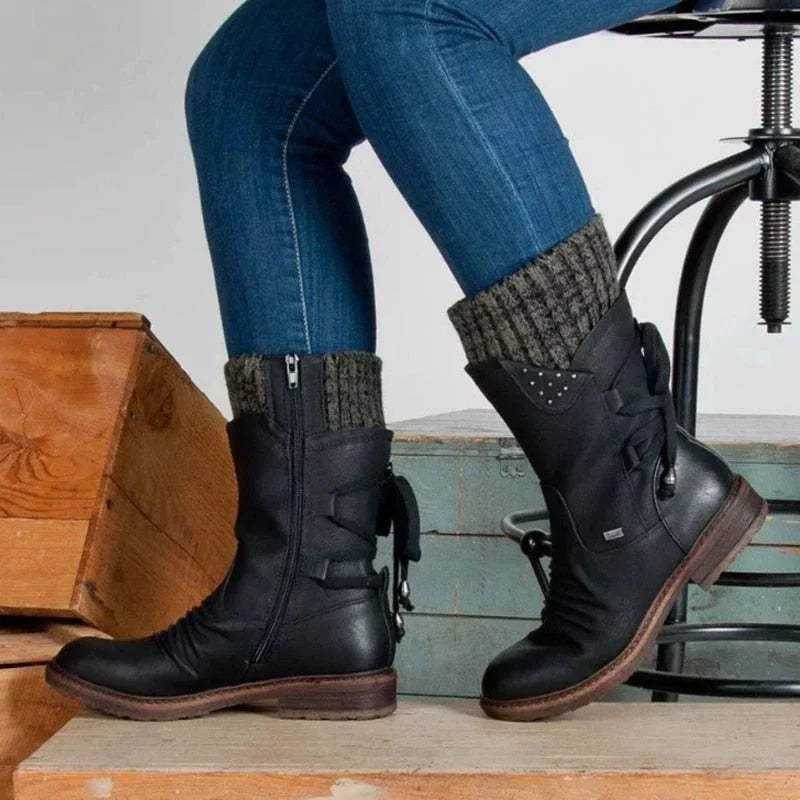 Bota Inverno Feminina com Salto - WinterStep