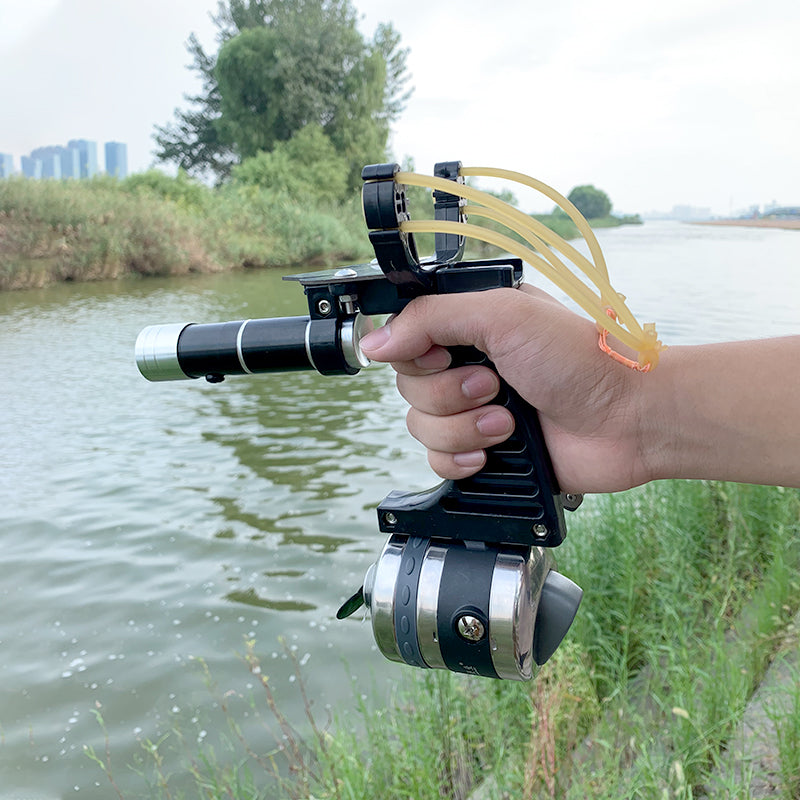 Estilingue de Pesca Profissional de Alta Precisão