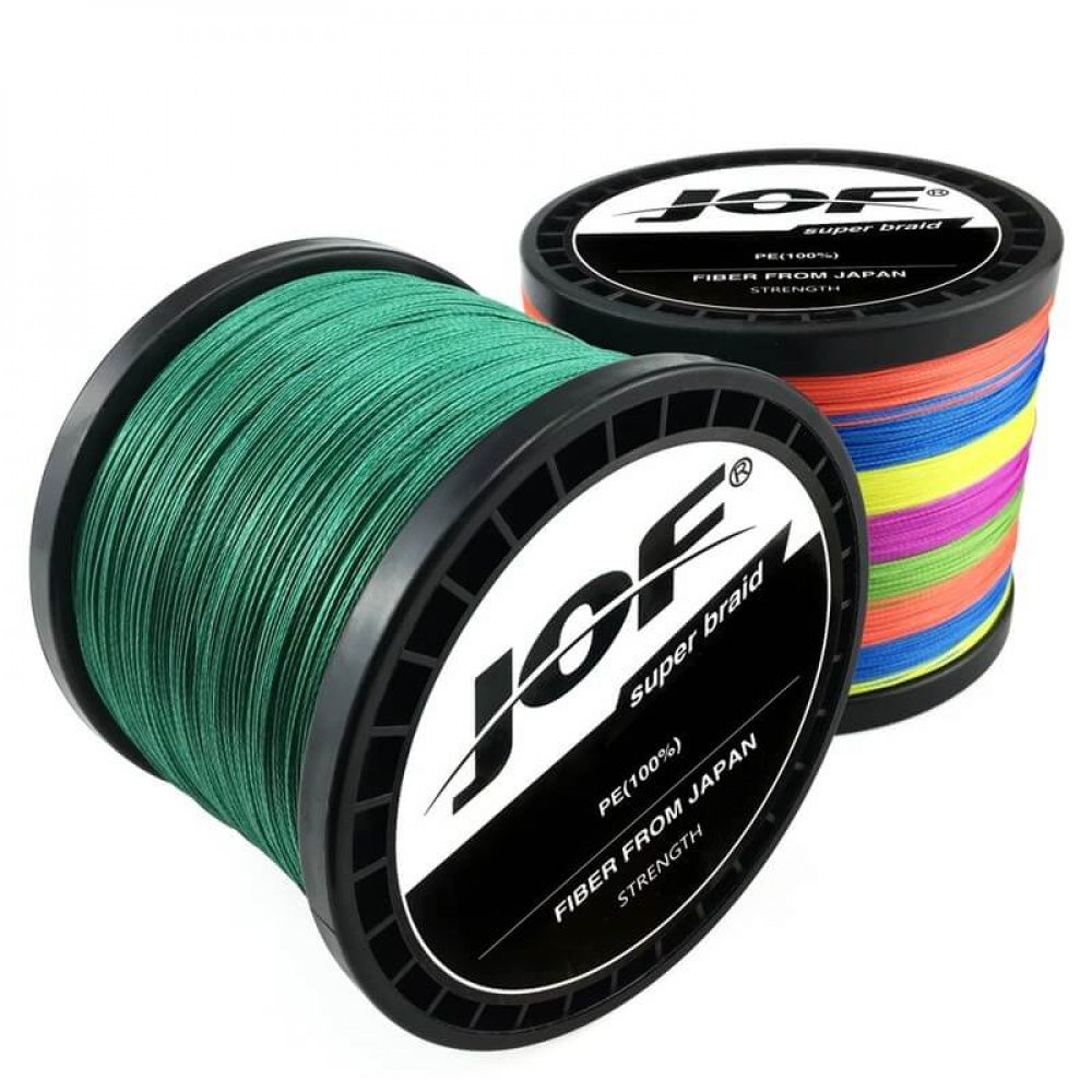 Linha de Pesca Multifilamento 8 Fios 300 Metros JOF